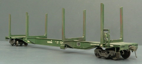 BC Rail log car