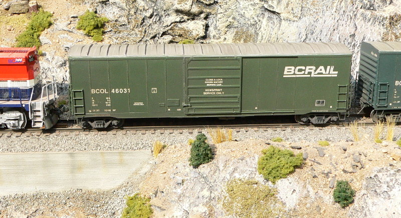 BC Rail box car