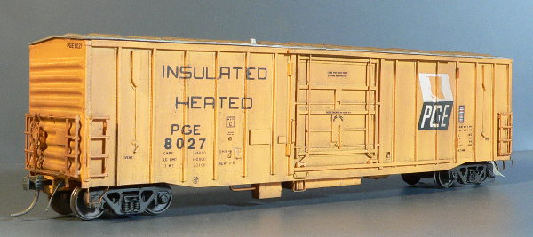 PGE Inslated box car